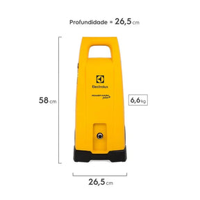 Lavadora de Alta Pressão Electrolux Power Wash Plus 1800 PSI Bico Turbo e Escova Giratória (EWS31)
