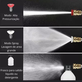 Mini Lavadora Portatil Alta Pressão A Bateria Alta Potencia